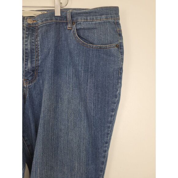 Venezia Jeans 28 Petite Womens Plus Size Medium Wash High Rise Flare - Picture 2 of 7